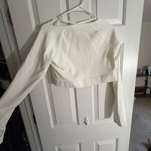 Halara Cropped White Top
